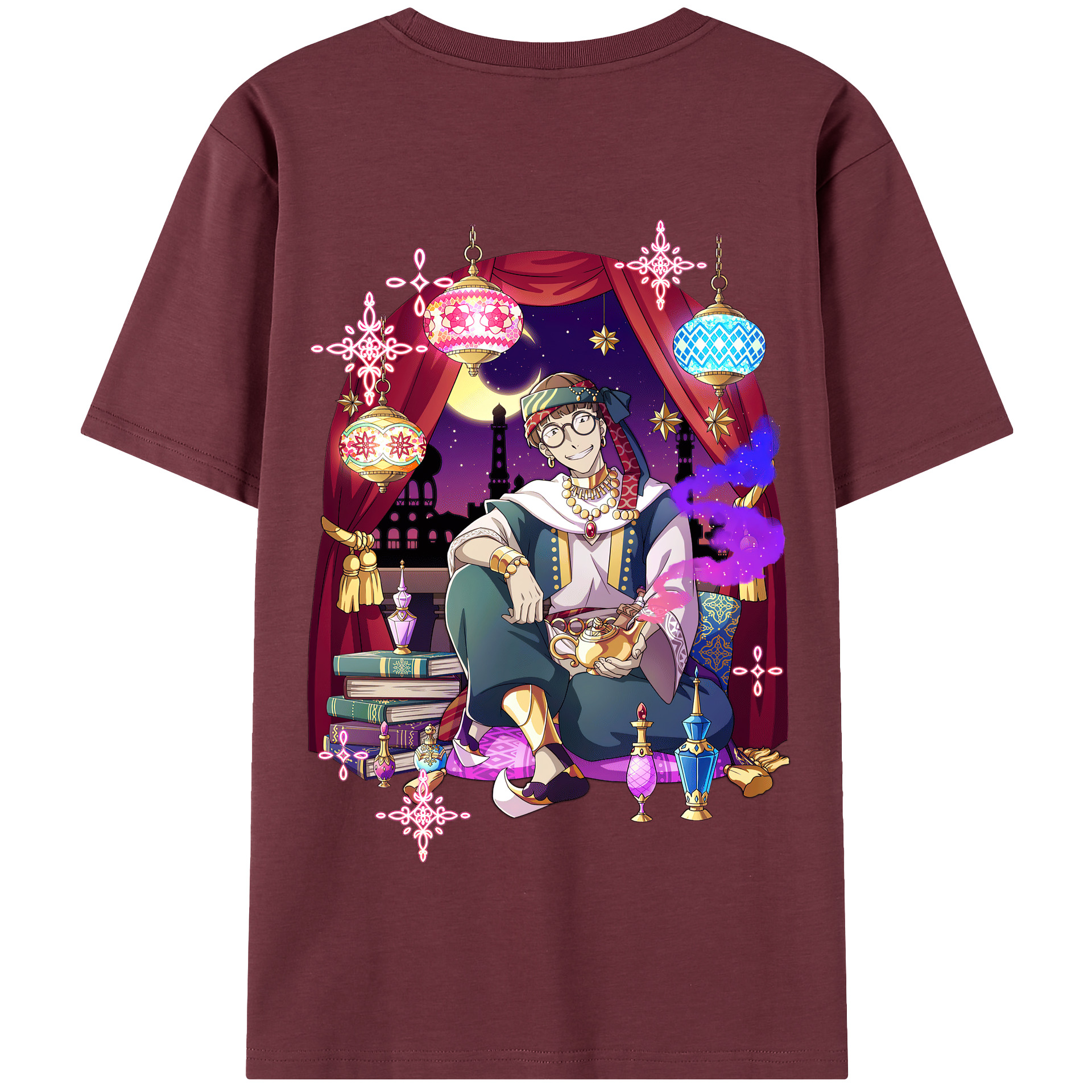 （画像用） 文豪ストレイドッグス Bungo Stray Dogs 綿100％半袖Tシャツ（背面プリント）